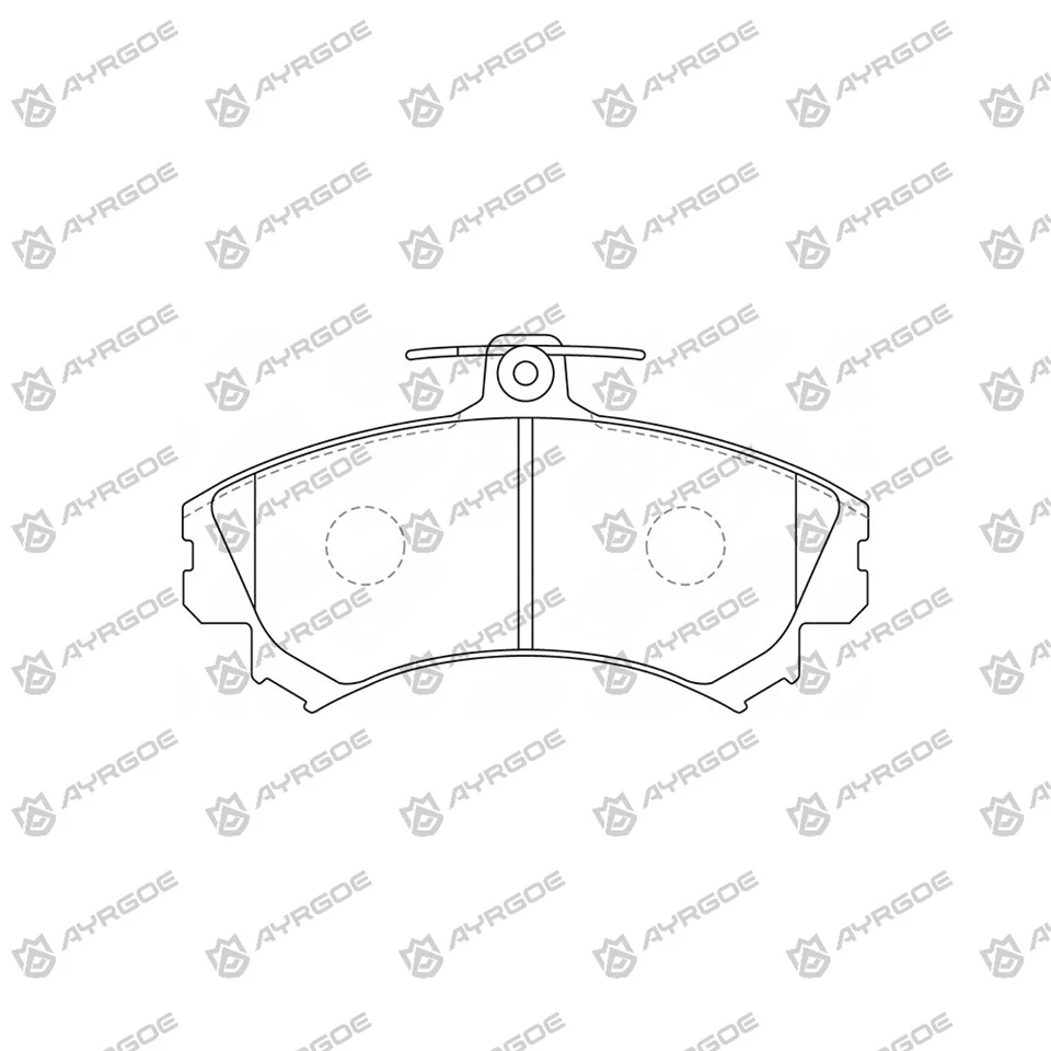 PN3090 гальмівні прокладки для Mitsubishi Colt Z31a, Z32a